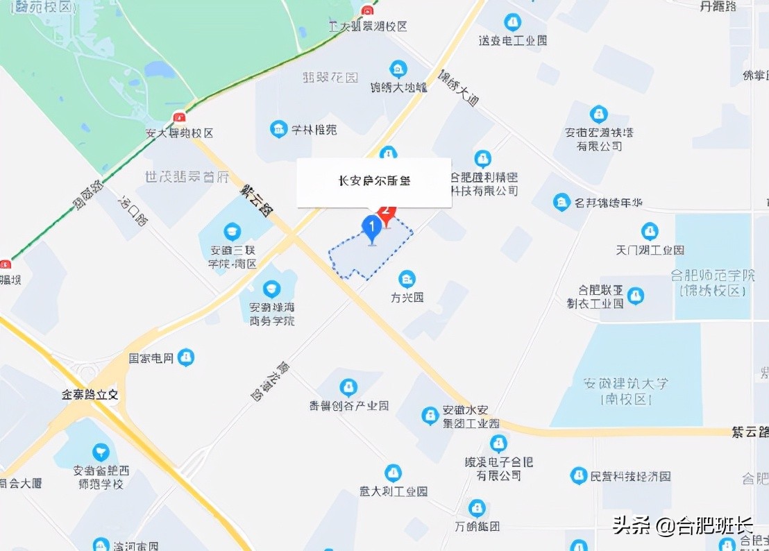 被经开区产证包围的肥西楼盘,实探绿化不错的长安萨尔斯堡