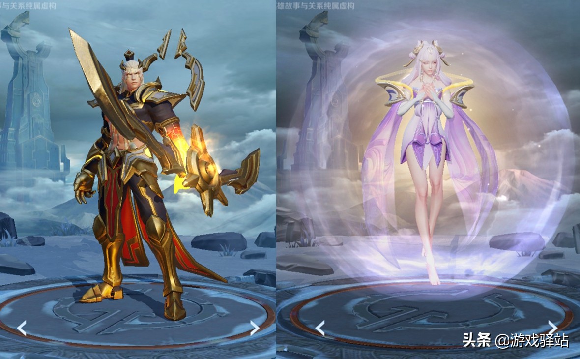 后羿与嫦娥语音彩蛋王者荣耀,王者荣耀嫦娥和后羿组队吊打对面