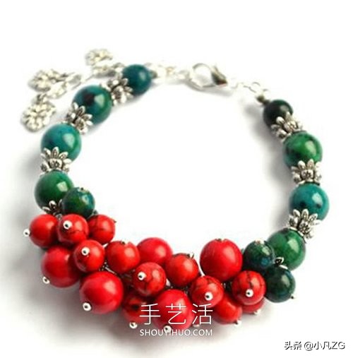 古风串珠手链diy制作教程,复古风手链串珠民族风