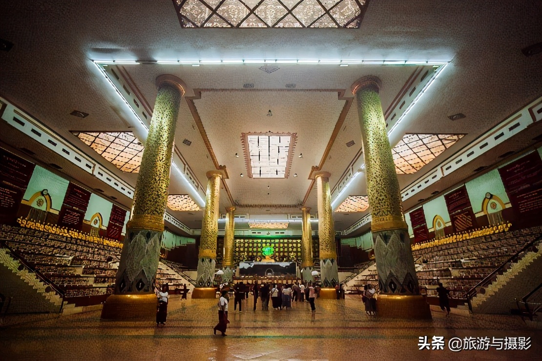 仰光充满现代感和历史感的城市,缅甸仰光佛塔之国