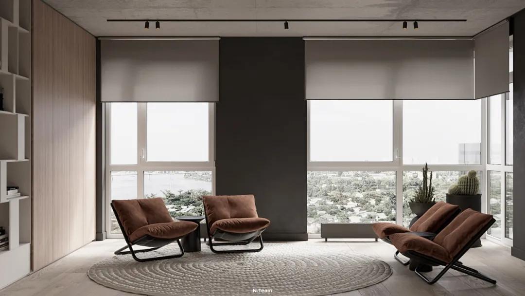 书桌极简又舒适,越舒适越有高级感