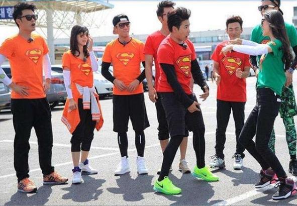 跑男戴的防晒袖,假袖子跑男穿搭