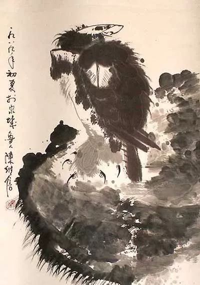 陈继儒山水画作品欣赏,陈良宗山水画作品欣赏