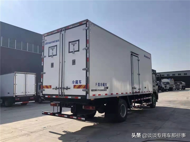 福田瑞沃黄牌冷藏车,福田瑞沃国六冷藏车