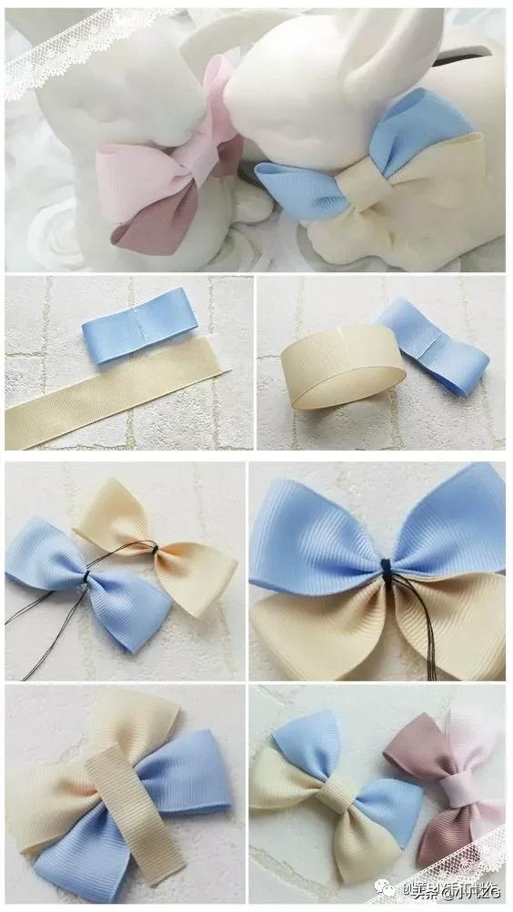 如何用旧衣服做发饰,旧衣服做蝴蝶结发饰