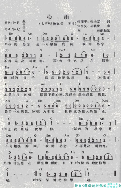 1987年日本流行歌曲,1987年春晚流行歌曲