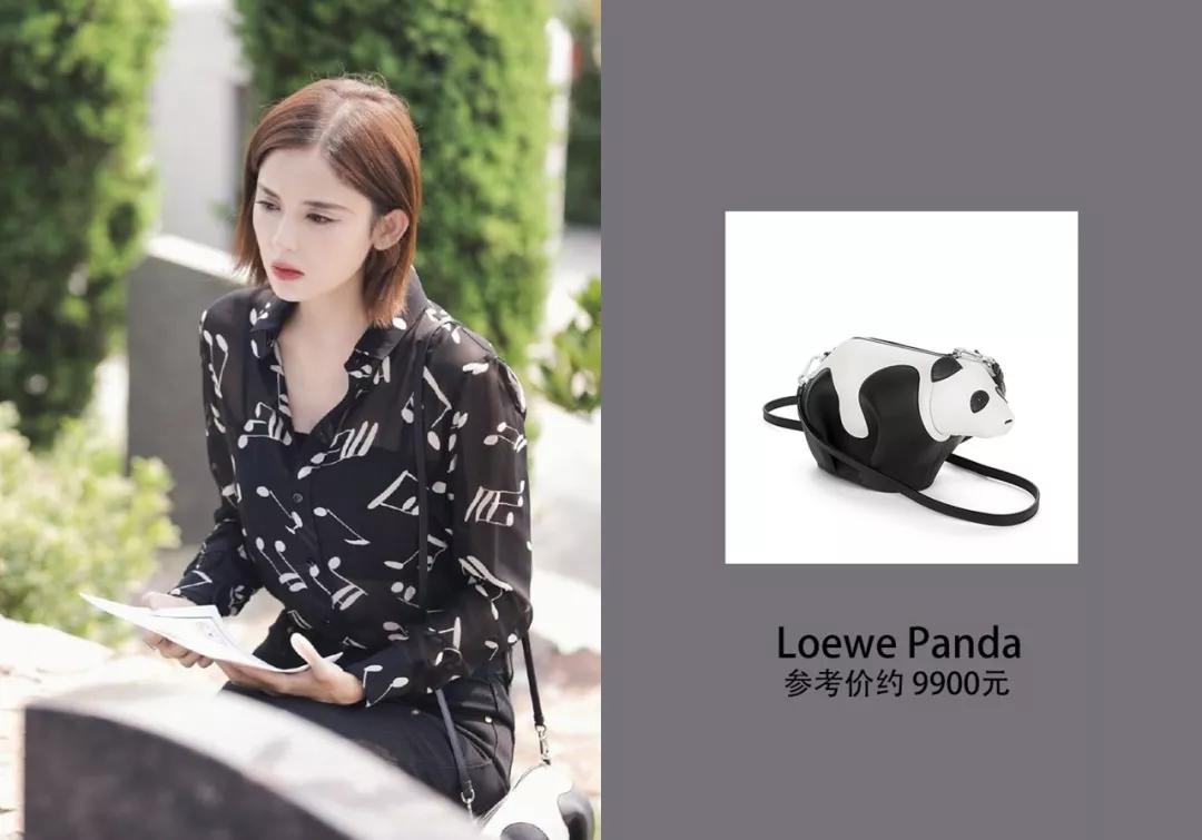 娜扎穿衣搭包包,30多个包包