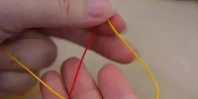 文玩核桃手串单线打结方法,常见的手串编绳教程