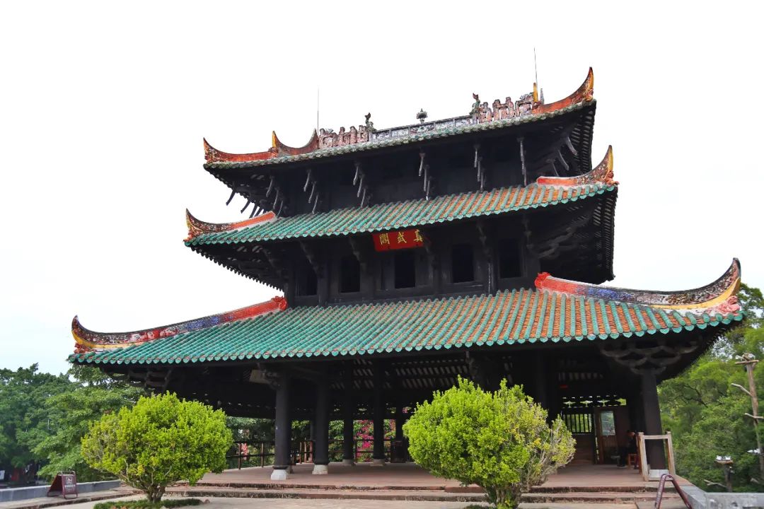 中国四大名楼容县真武阁,容州古城和真武阁