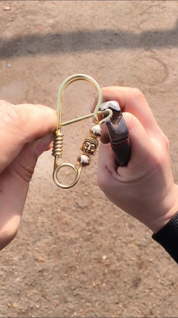 小鸟钥匙扣用珠子8毫米,小鸟钥匙扣盘丝工具制作