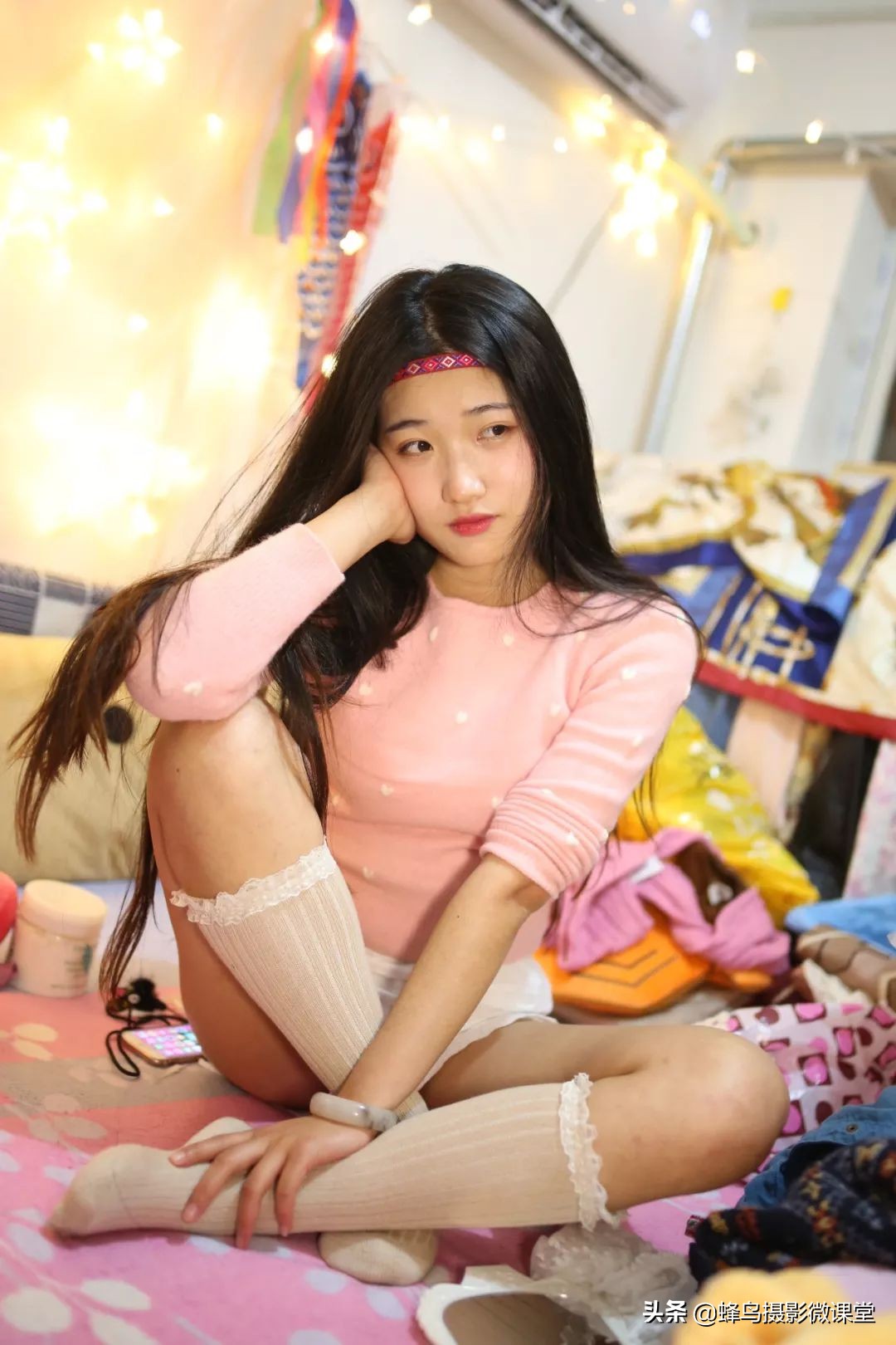 仙女粉修图,怎么修出来少女感