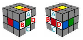 二阶魔方公式图解七步还原,魔方教程图解还原只需八步