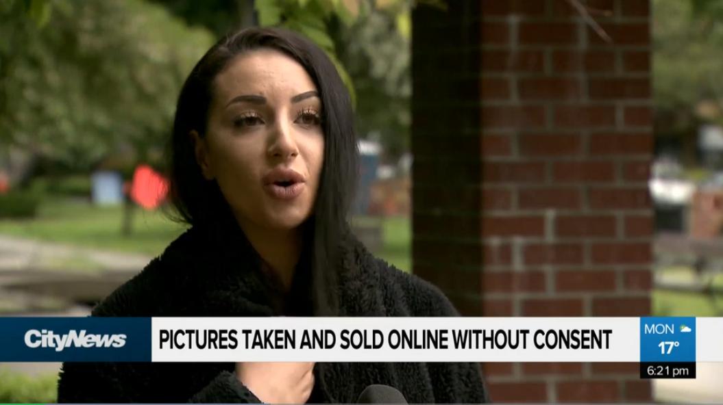 变态出没当心!温哥华美女被*拍偷**私照,在抖音上疯传!网上挂卖