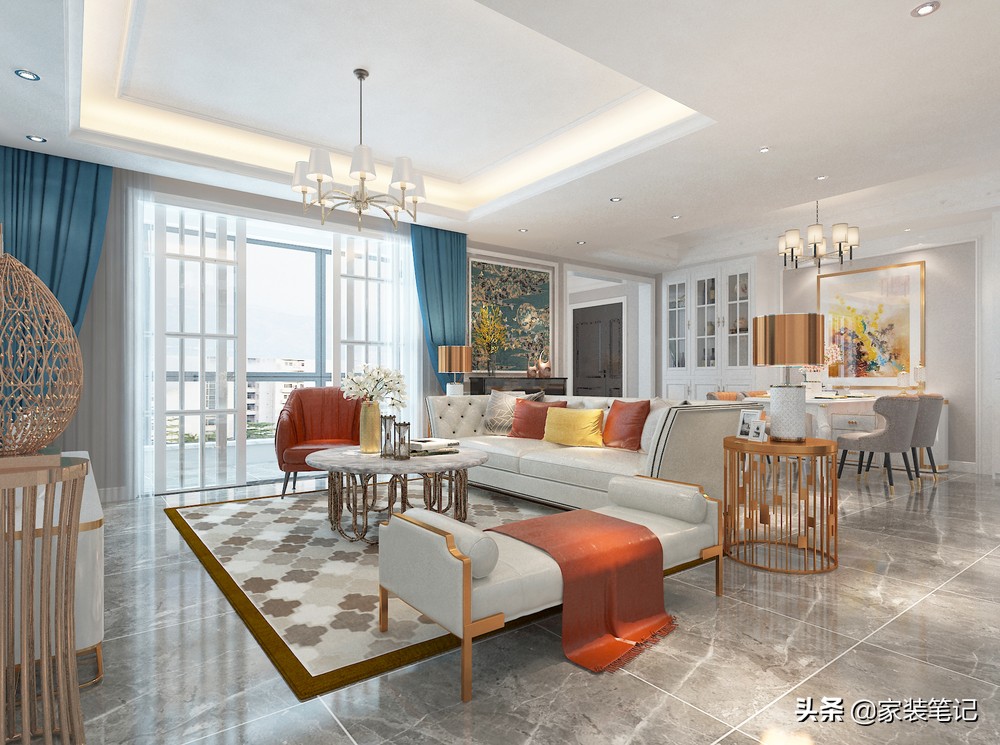 简欧的装修风格给你的不只是奢华,低调奢华欧式装修风格