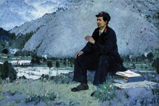 1961年,*少奇刘**参观韶山冲,指着毛主席故居门匾说道:这个字不妥