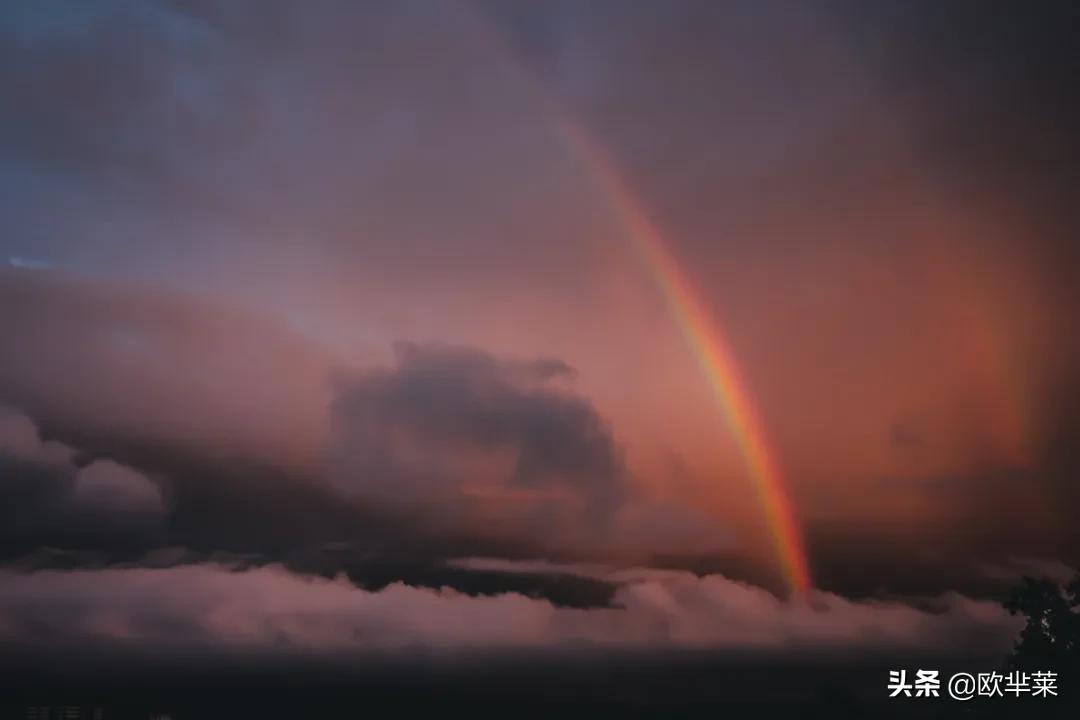 那些彩虹的摄影碎片，反射着诗的光芒。