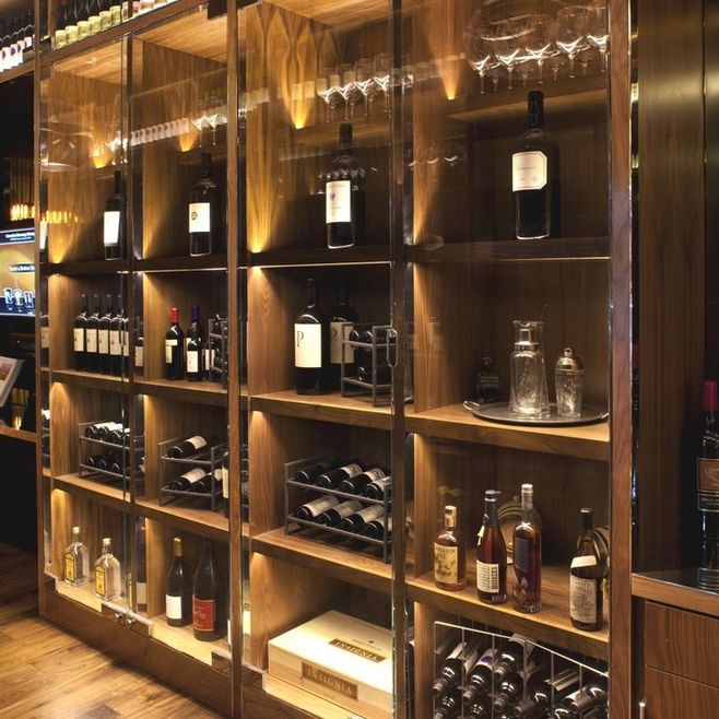 美观实用最新酒柜设计,室内装饰酒柜设计风格