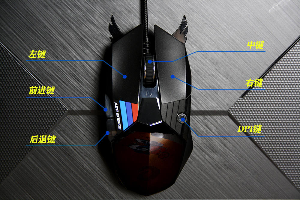 助我走上WCG冠军之路的王者利器-达尔优高阶游戏鼠标A970