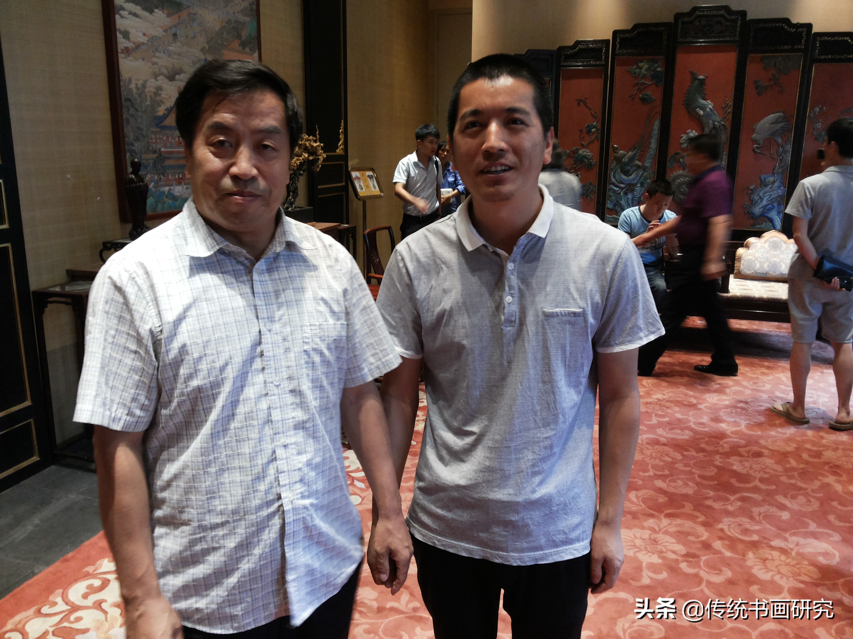 学者王旭明,王旭中国画