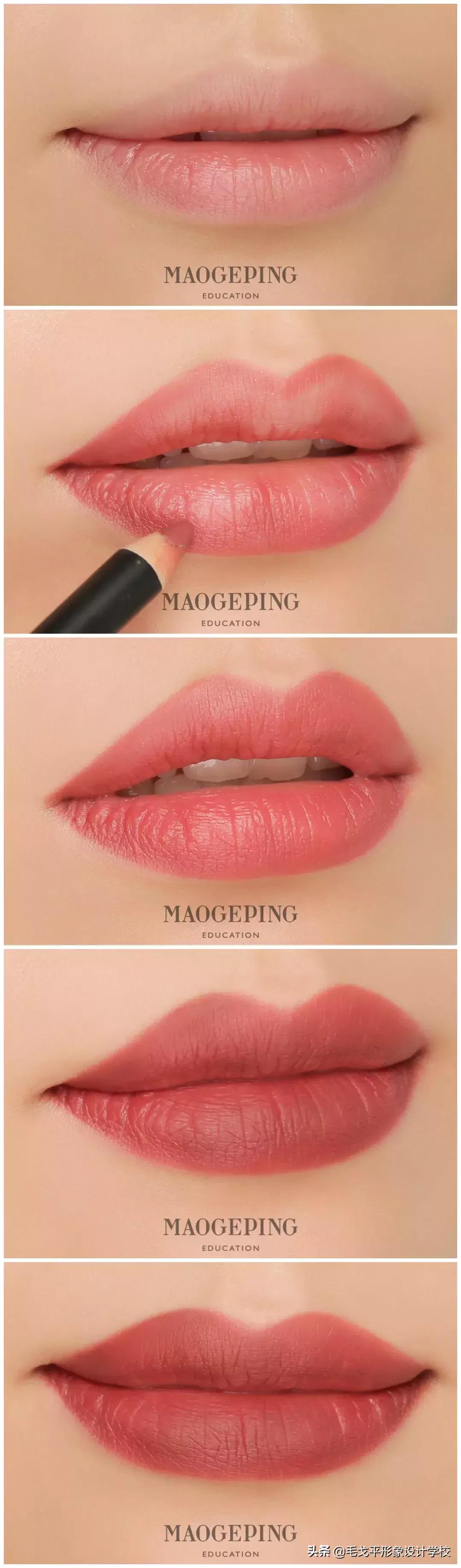 怎么画唇型口红才好看,买了口红不知道怎么涂