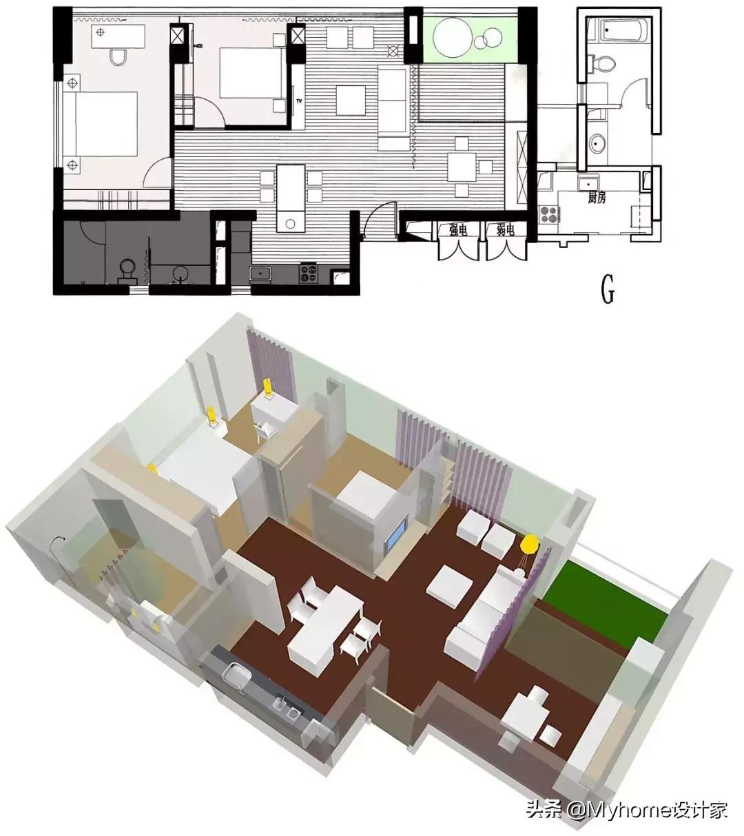 家装平面布局图,好的装修设计平面布局图