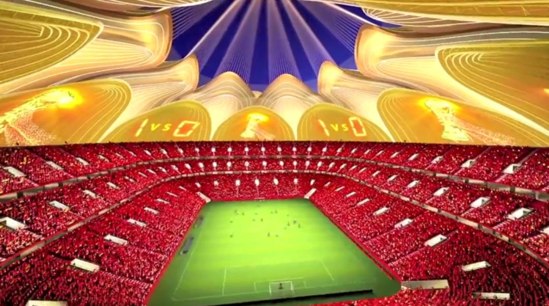 恒大vs皇马完整视频,恒大绝美新球场