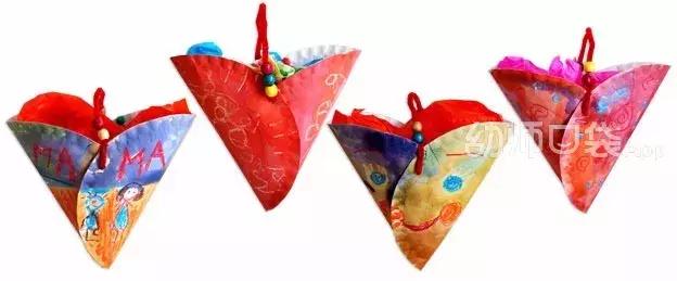 新年创意美术作品春节快乐,创意美术4-6岁新年鞭炮