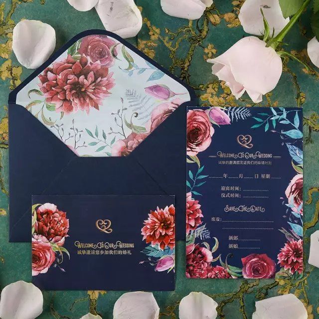 淘宝好看的信封信纸,淘宝婚礼请柬店铺推荐