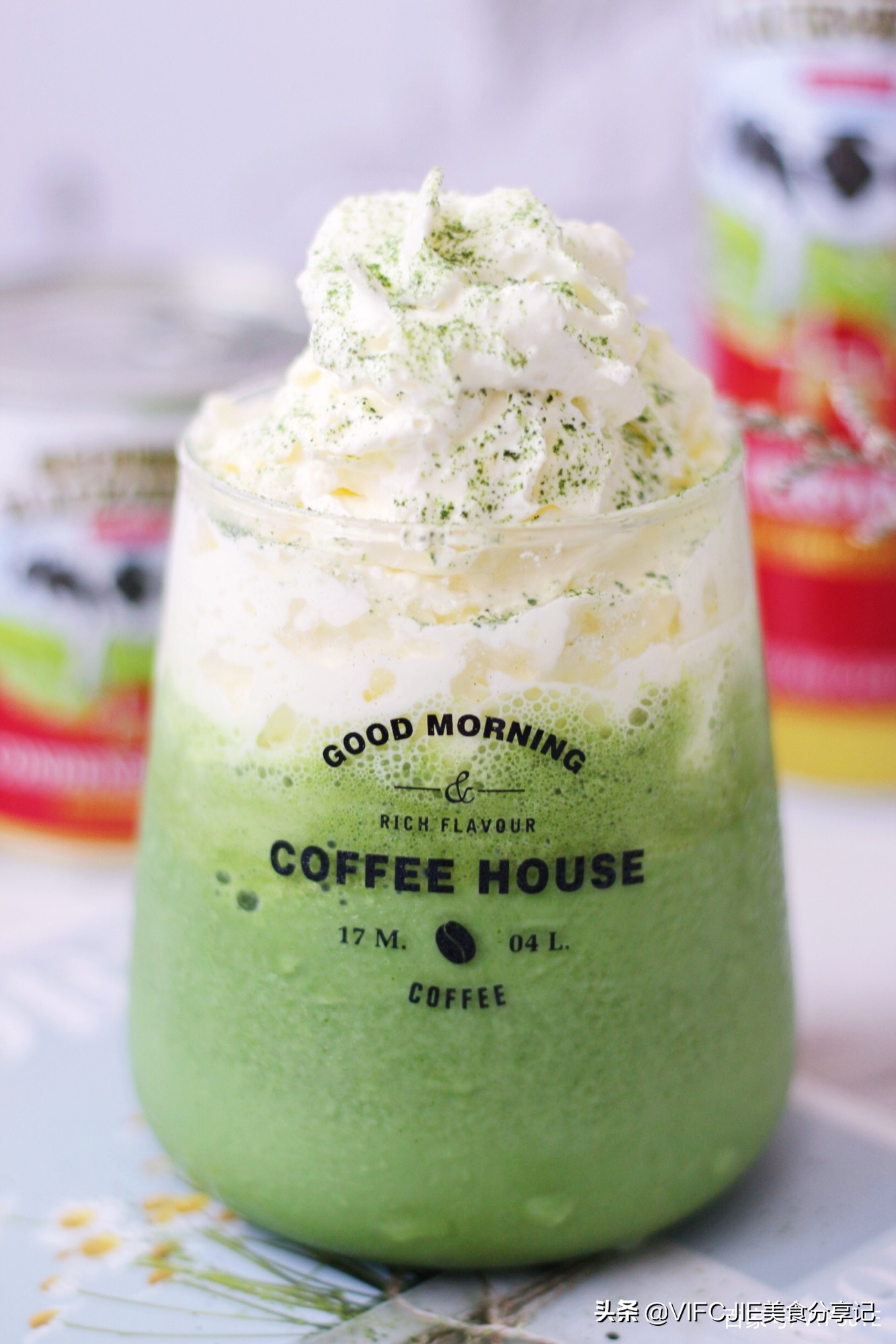 自制抹茶星冰乐用什么抹茶粉好,自制奶茶抹茶星冰乐