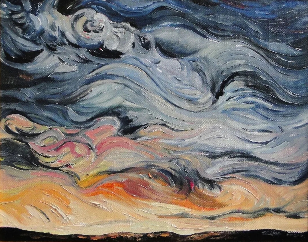 李谦谦｜风景作品临摹之色调解析和色调铺设