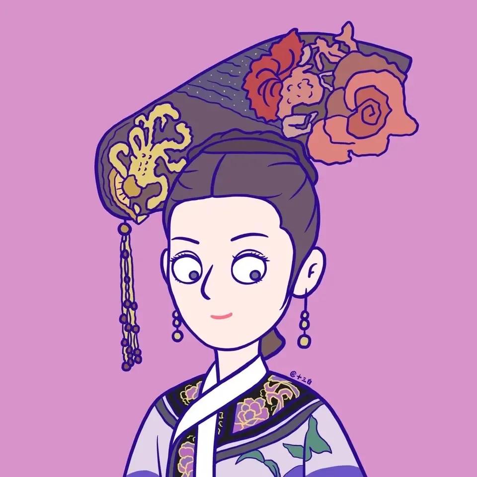 古典漫画头像小可爱,经典头像小可爱