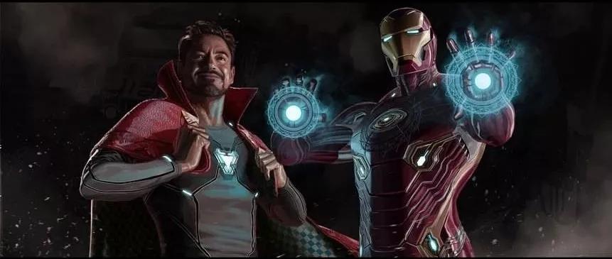 全新复联4概念图公布，远处的红骷髅比电影中更好