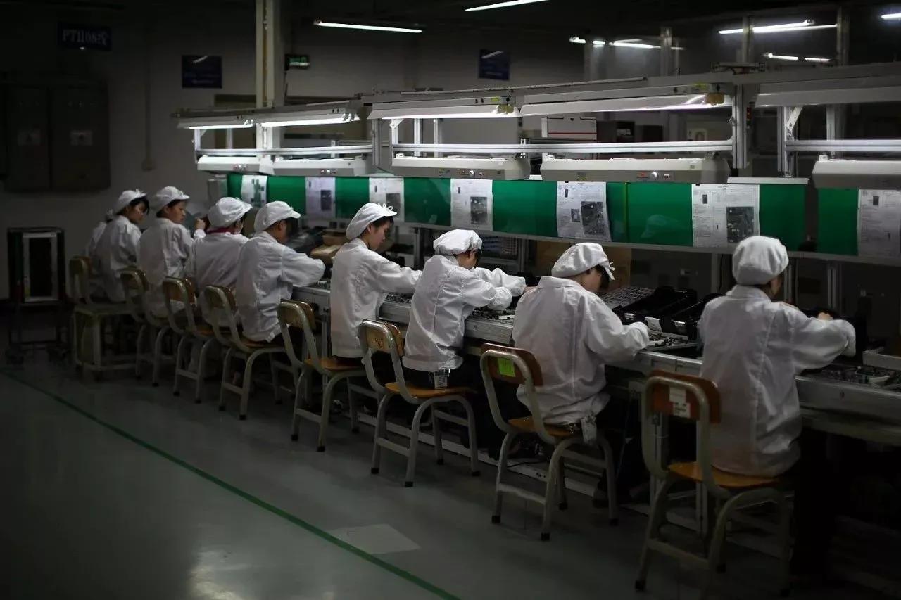 iphone工厂组装流程,iphone组装工厂流水线