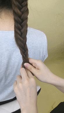 杨幂同款美拉德辫教程,杨幂同款麻花辫怎样编