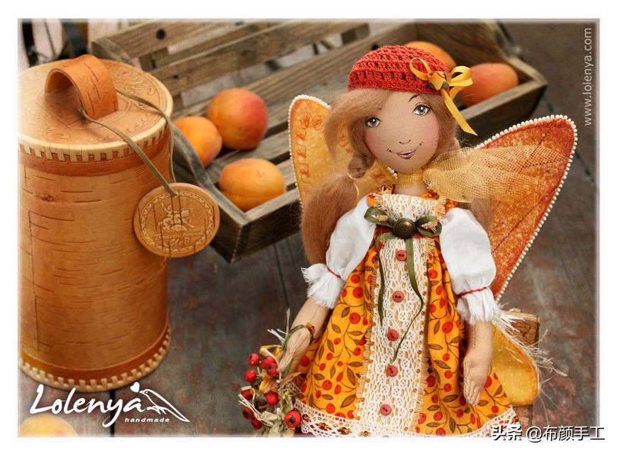 OlgaAbakumova的布艺娃娃,魔法花园里小花仙