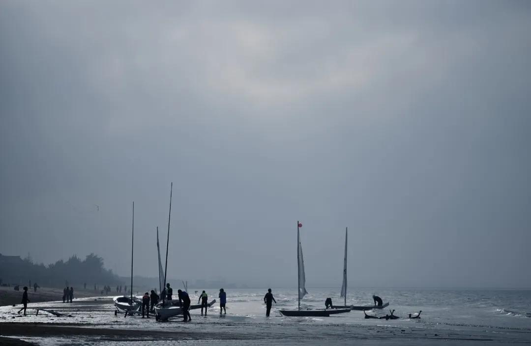 津门网向杰：盈滨半岛夕阳红