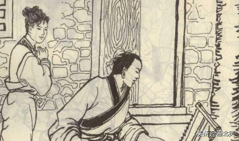 木匠上梁看见老板娘,民间故事一条蛇