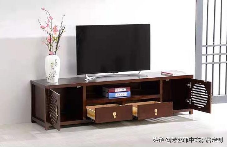 新中式家具客厅布置,新中式家具打柜子效果图