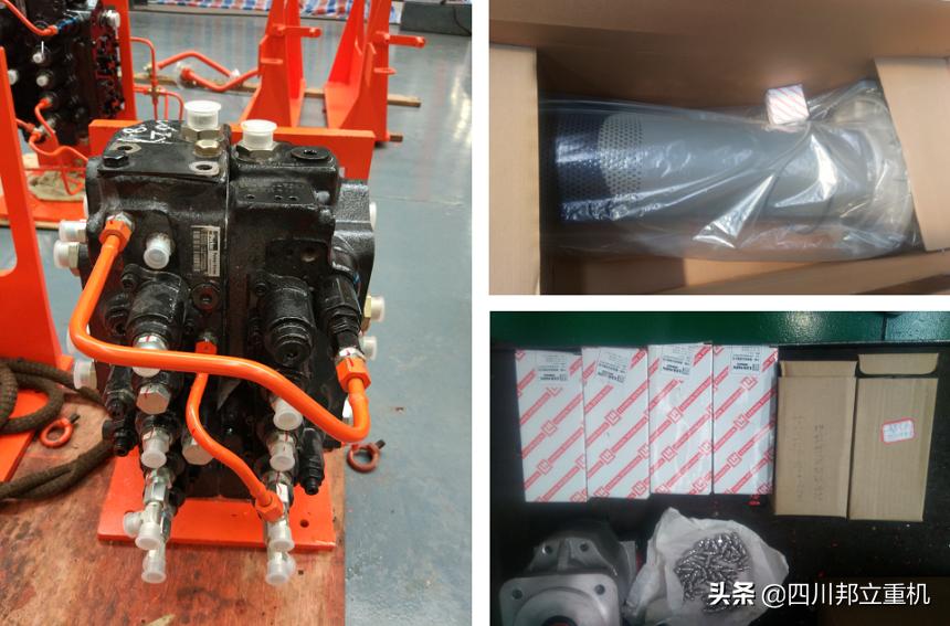 邦立抓钢机液压系统,邦立抓钢机左右不旋转是什么原因