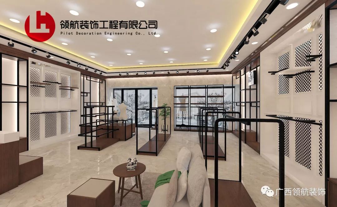 服装店装修技巧与风格,服装店装修男装20平