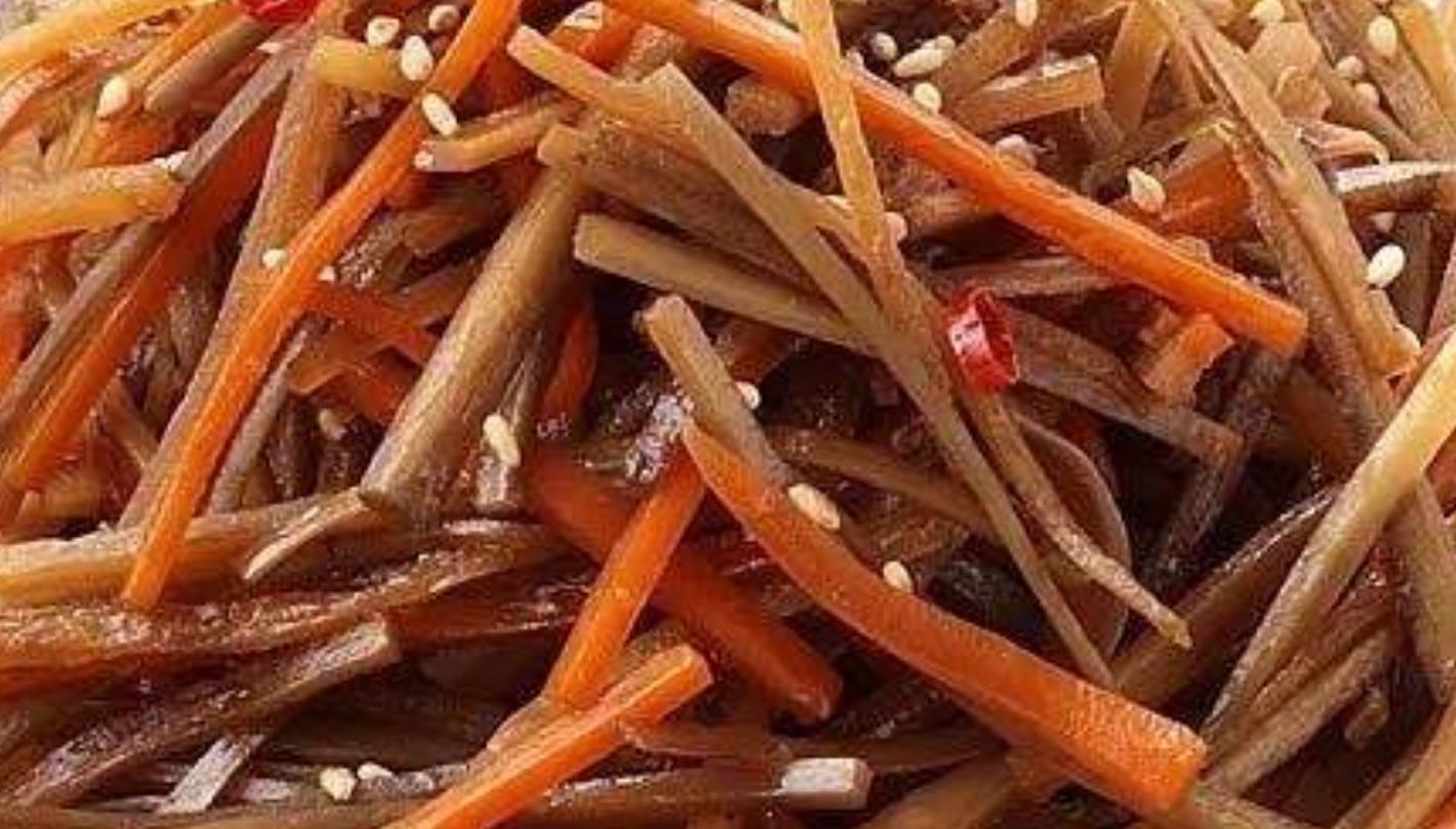 牛蒡怎样吃最好吃,下饭微辣牛蒡酱