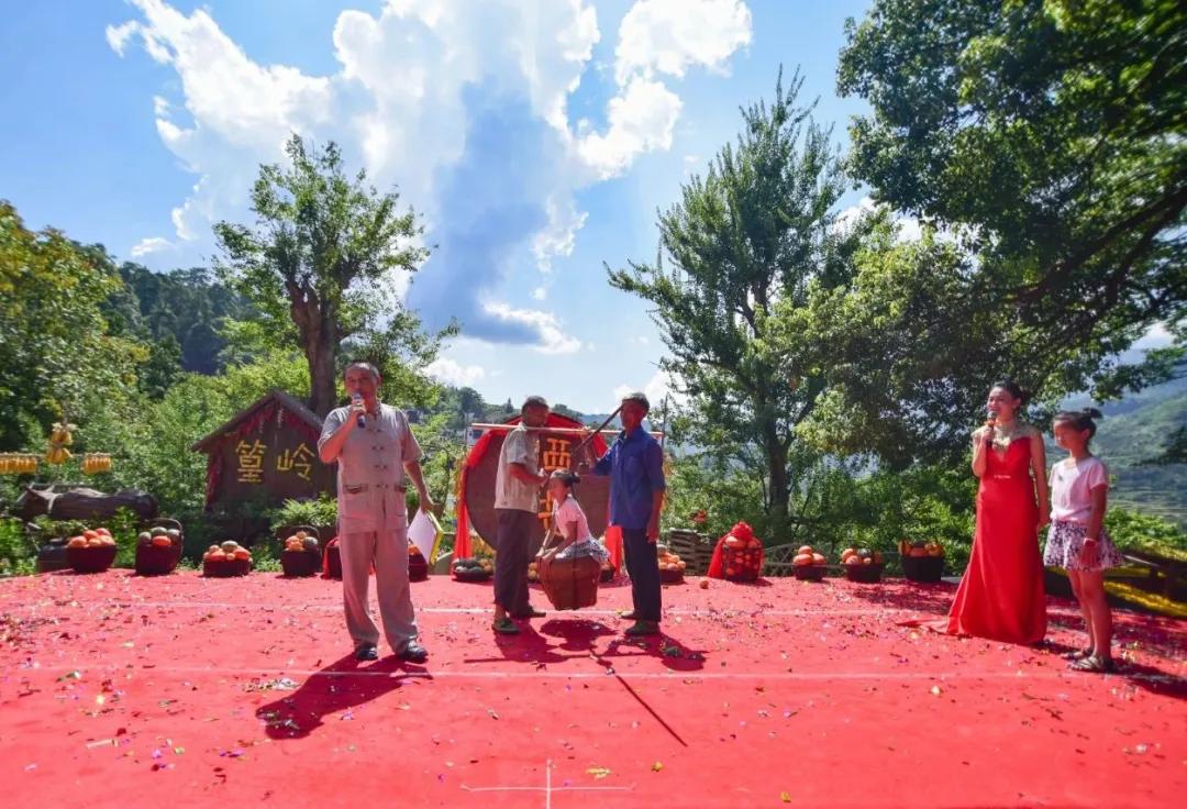 婺源篁岭晒秋节开幕式,篁岭第八届晒秋节