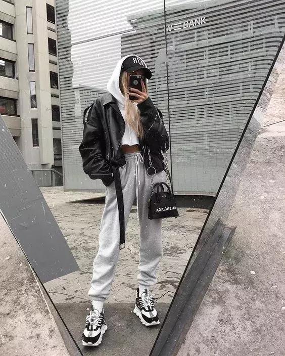 粗腿显瘦裤子加绒加厚200斤,比较适合粗腿的裤子