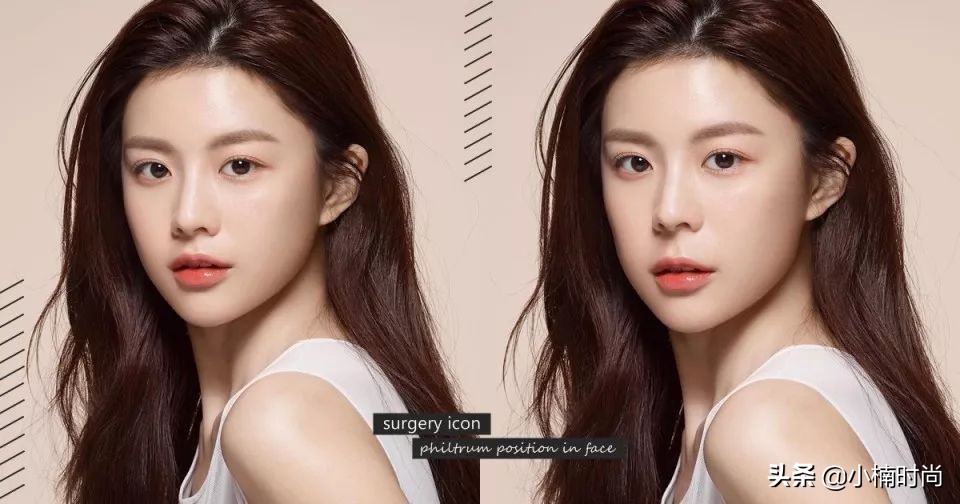人中缩短化妆技术,人中很短妆容