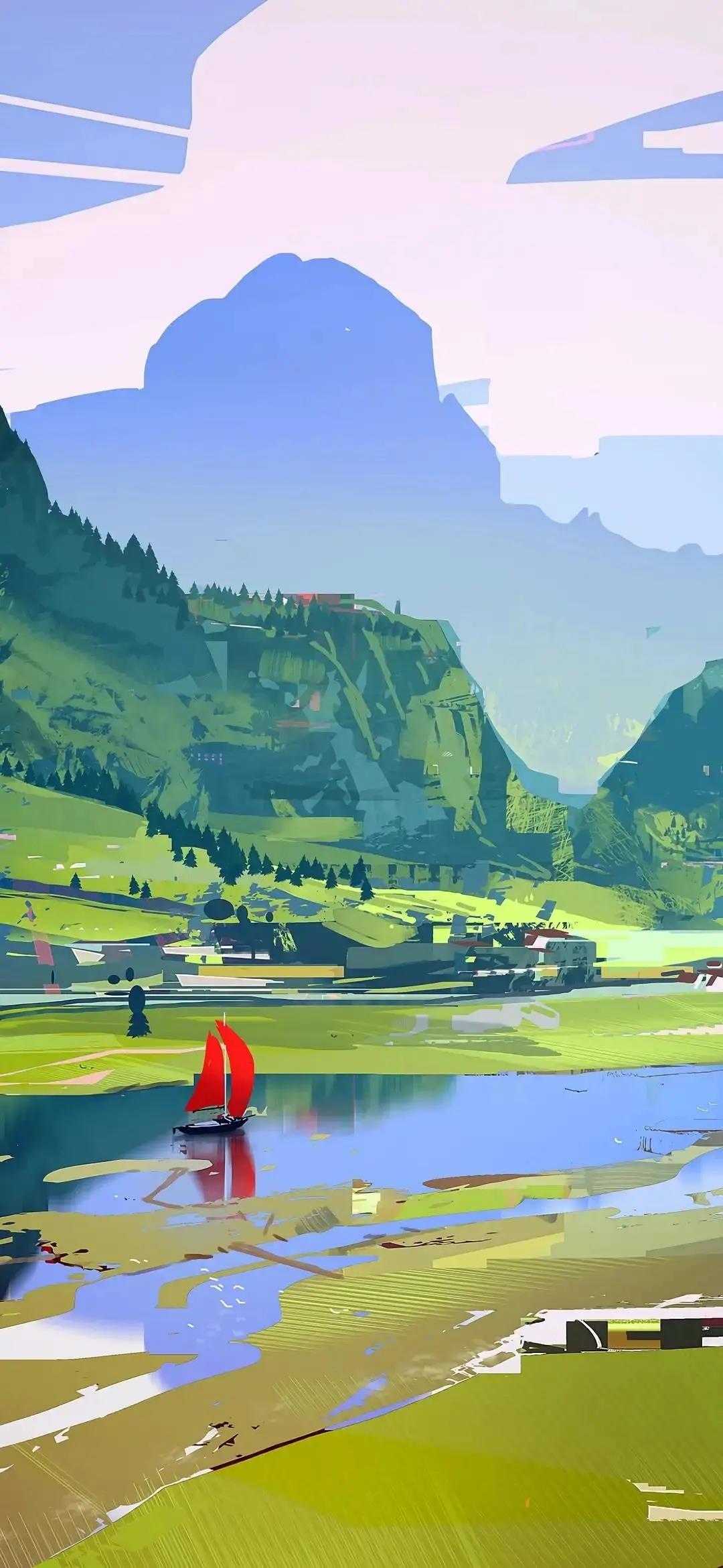 精选壁纸一组超好看的壁纸请签收,超好看的夏日清凉壁纸