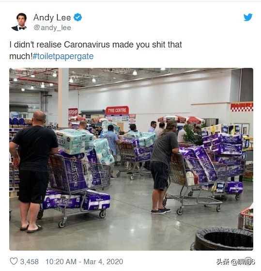 疫情来袭你的厕纸还够用吗,疫情期间为什么外国人都在买厕纸