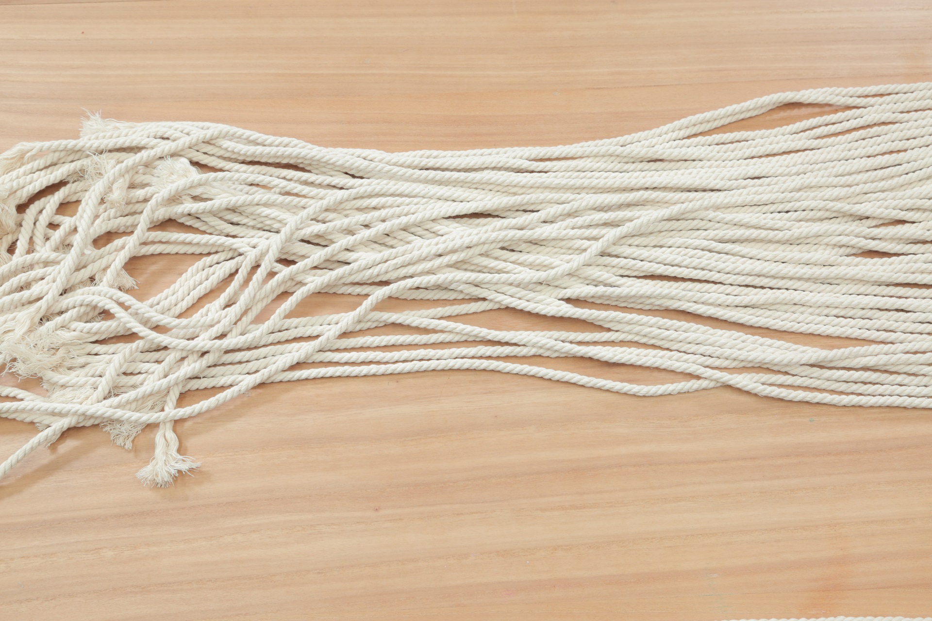 挂毯流苏编织绳教程,棉绳挂毯教程简单版