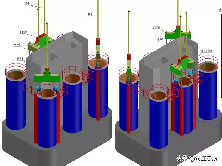 简易桥梁设计图纸大全,桥梁设计简图配上说明性文字