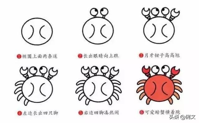 100个简笔画小动物超简单一年级,简笔画小动物100种可爱表情包