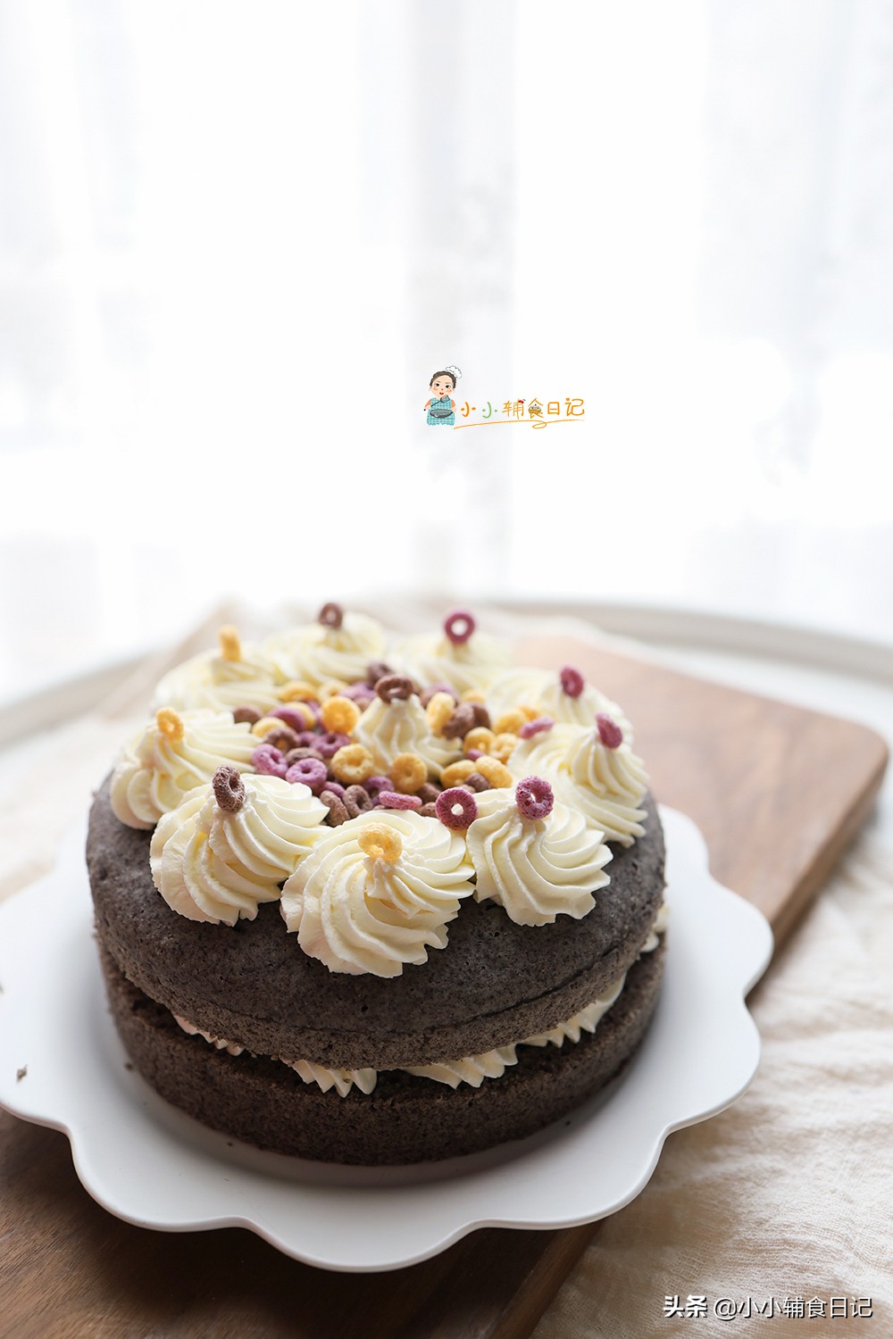 没有奶油裱花蛋糕小窍门,不用抹面的奶油蛋糕做法